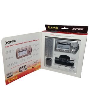 XM Satellite Radio XPress Plug & Play Includes Car Kit XMCK-10A Brand New